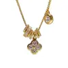 Collar de Plata de Ley S925 Trébol de Cuatro Hojas Retro Francés para Mujer, Cadena de Clavícula Vintage de Lujo Ligero Super Brillante