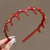 Tiara de dentes alta estilo coreano, fresca e delicada, modelo novo 2026, tiara especial para lavar o rosto, acessório de cabelo, presilha de cabelo
