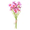 Manzanilla Margarita Artificial Ramo de Flores Falsas Decoración de Escritorio Arreglo Floral Flor de Seda Accesorios para Fotografía Floral Decoraciones de Mesa