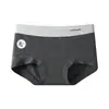Algodón de Color Natural Algodón Puro Calzones Estilo Hipster Sin Costuras Tallas Grandes Boxer Briefs 10A Antibacterianos Entrepierna Extendida Calzones de Algodón Puro para Mujeres