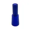 Botella de Vidrio para Esmalte de Uñas Personalizada Profesional de 9-13 ml Azul Imitación Galvanizado Spray Pegamento para Uñas Sub-Botella con Tapa y Pincel