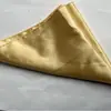 Decoración de sitio de banquete de bodas de hotel de alta gama tela de sección de poliéster servilleta mantel tela tela de boca de satén ventas directas de fábrica