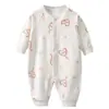 Macacão do bebê primavera e outono meninos e meninas bebê Outono romper recém-nascido roupas infantis de algodão puro desossado Four Seasons romper