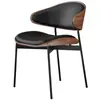Mesa de Comedor y Sillas Estilo Medieval 2025 Nuevo Crema Restaurante Hogar Apartamento Pequeño Artístico Silla Eames