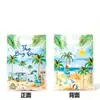 Bolsas de Regalo de Verano con Temática de Playa en Stock, Bolsas de Regalo de Fiesta con Temática de Playa, Bolsas Tote Amazon Transfronterizas