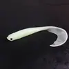 Venta al por mayor de fábrica señuelo blando Luya con forma de pez 11cm6G cola simple recortada cebo de barro grupo de pesca Texas anzuelo ventral pez blando