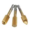 Set Premium de 5 Piezas de Lima Rotatoria para Carpintería de Acero Rápido con Vástago Hexagonal, Cabezal de Rectificado Eléctrico con Vástago de 6.3mm, Limas de Forma Especial