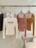 Suéter de Punto WGWE con Cuello Cuadrado Plisado y Mangas Largas para Mujer, Nuevo Estilo Otoño Temprano 2026, Top Corto Ajustado que Ceñe la Cintura, Suave