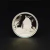 Año tras Año, el Éxito Llega Rápido, Medalla Conmemorativa de Navegación Fluida, Cien Años de Armonía, Moneda Conmemorativa Auspiciosa del Dragón y el Fénix, Regalo para Evento