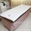 Toalla Especial de Alta Gama para Salón de Belleza con Agujero Toalla Grande Engrosada Absorbente de Agua Masaje Cama de Belleza Toalla con Agujero Estampada con Logotipo