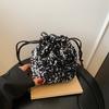 2025 Nuevo Elegante Diseño de Moda Bolso de Hombro Cruzado Elegante con Lentejuelas con Bolsillo para Axila Bolso Cruzado