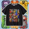 Novo Jogo de Restaurante Pizzy's Parlor Mercadoria Roupas Camiseta de Manga Curta Infantil Top de Verão Tendência