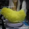 Orelha de besta de pelúcia grande feita à mão cauda de besta acessórios de joias para cosplay cauda de raposa Cauda de Lobo acessórios de cauda de gato
