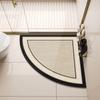 Alfombrilla Absorbente para Suelo con Forma de Corazón, Felpudo de Barro Diatomeas, Alfombra de Secado Rápido, Alfombrilla Antideslizante para Inodoro, Alfombra Absorbente para Baño