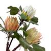 Simulação grande flor imperial arte decorativa arranjo de flores arte floral requintado paisagismo de janela de caminho de casamento plantas tropicais
