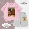 Conjunto de Camiseta de Manga Corta y Shorts Estampados para Niño para Verano
