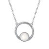 Colección de Cadena para Clavícula de Moda Estilo Bohemio Piedra Natural de Color Diseño Original Collar de Perlas Plata 925 Venta Directa