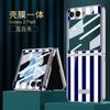 Para Samsung Flip6 Teléfono Plegable Funda Carcasa Pintada Galvanizada Película Integrada Corea del Sur Funda de Teléfono Transfronteriza