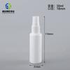 Frasco Borrifador Branco Desinfetante de Álcool Frasco Lateral para Envasamento 10ml Portátil Frasco Borrifador de Plástico para Envasamento Diário