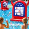 Juego de Diana Inflable para Dardos al Aire Libre con Base de Agua PVC Engrosado Patio Juguete Inflable al Aire Libre de Lanzamiento de Bolas de Velcro