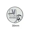 Modelo Quente Transfronteiriço Oriente Médio Emirados Árabes Unidos Retrato do Rei Senhor Esmalte Pintado Emblema Adesivo para Celular Pronto para Entrega