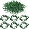 Clipes Espessos para Fixação de Trepadeiras, Clipes Reutilizáveis para Amarrar Trepadeiras, Fixadores para Plantas Trepadeiras de Tomate e Pepino, Horta