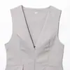 Estilo Europeo y Americano Amazon Aliexpress Tendencia de Moda Caliente Diseño Versátil Estilo Francés Dobladillo de Falda Corta Top para Mujer