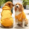 Suprimentos para Pets Outono e Inverno Moletom com Bolso de Lã para Gatos e Cachorros, Roupas para Cachorros Médios para Teddy, Bichon, Corgi