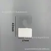 Ganchos para agujeros de avión de PET, ganchos de embalaje en caja de color de PVC transparente, plástico PP de colores para embalaje de cajas de regalo, ganchos adhesivos