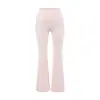 Calça Longa Estilo Americano com Cintura Dobrável e Micro-Flare para Mulheres, Novo 2026 Vintage Hot Girl Cintura Alta Slim-Fit Perna Reta Comprimento Total