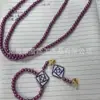 Aladdín y Jasmine de la Vida Real Princesa Collar con Corona de Aleación Aretes Halloween Vestido de Princesa para Niños Accesorios de Corona