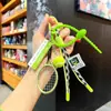 Estilo Igual al de las Bloggers de Instagram Bolsa de Béisbol Cuerda Trenzada Colgante Sentido Avanzado Serie MIU Cuerda para Colgar Bolsas Llavero Colgante