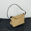Bolso de Mano Vintage Estilo Coreano para Mujer, Nuevo Bolso Versátil de Hombro o Sobaco de Ante para Otoño e Invierno 2025