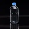 Direto da fábrica 300ml garrafa plástica pet lavagem olhos líquido garrafa líquido água garrafa plástica alta transparente