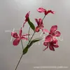 Salón de Bodas Flores Artificiales Rojas Hortensia Borgoña Rosa Material de Flores para Boda Decoración de Guía de Carretera Decoración de Ingeniería de Ventanas