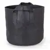 Suministro spot de fabricantes bolsas de plantación negras no tejidas de gran capacidad bolsas para plantar árboles