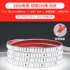 Tira de Luces LED Sala de Estar Hogar Techo Luz Tricolor Super Brillante Decorativa Luz Lineal Exterior 220V Tira de Luces Autoadhesiva