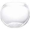 Vaso de vidro hidropônico super branco transparente grosso verde vaso de flores criativo água redonda esférica tanque de peixes planta garrafa atacado
