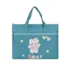 Bolsa de tareas de materia de alto valor, bolsa grande de capacidad para llevar libros para hombres y mujeres, lienzo multicapa, impermeable, linda bolsa de tutorial para estudiantes