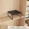 Prateleira Divisória em Camadas Retrátil Armário Divisória Artefato de Armazenamento Dentro do Armário Estante de Livros Prateleira de Armazenamento Retrátil