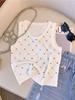 Camisola Pequena Estilo Hong Kong Única e Chic para Mulheres Verão Rosa Brilhante Bottoming Roupa Íntima Sem Mangas Top Tricotado para Mulheres