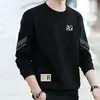 Camiseta Base Nueva Estilo Primavera y Otoño 2025 para Hombres y Mujeres, Camiseta de Manga Larga con Cuello Redondo, Sudadera Gruesa Versátil de Moda