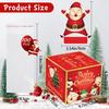 Caja de Dinero Navideña Sorpresa, Caja de Regalo de Acción de Gracias, Decoración Festiva para Familia y Amigos, Caja de Dinero para Fiesta, Caja de Regalo