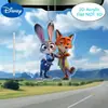Impresión Plana 2D Animales Locos 2 Imán para Refrigerador Nick Judy Llavero Acrílico Mochila Colgante Lindo