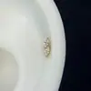 F136/G23 Aleación de Titanio Doble Hoja Ojo de Caballo Doble Joyería para Piercing Aleación de Titanio Clavo para Oreja Clavo para Labio Clavo para Cartílago de Oreja Venta al por Mayor