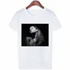 Camiseta Casual Estampada da Ariana Grande para Mulheres Roupas Tumblr Manga Curta Harajuku Streetwear Camiseta Roupa