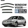 Adecuado para Volkswagen Golf Deflector de Lluvia Vw Golf Sportsvan Deflector de Ventana