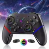 Controlador de Juego Inalámbrico Modelo Privado con Giroscopio de Seis Ejes y Luces RGB de Colores, Compatible con Switch, PC, Android, Listo para Enviar de Fábrica