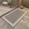 Alfombrilla de baño de alta gama en estilo wabi-sabi japonés, absorbente de agua y antideslizante, resistente a la suciedad y duradera, alfombrilla de suelo de tierra de diatomeas
