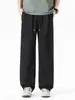 Ropa para Hombre Maple House / Primavera/Verano Nuevo Estilo Americano High Street Pantalones Casuales de Pierna Ancha Recta de Doble Uso Lyocell Tencel